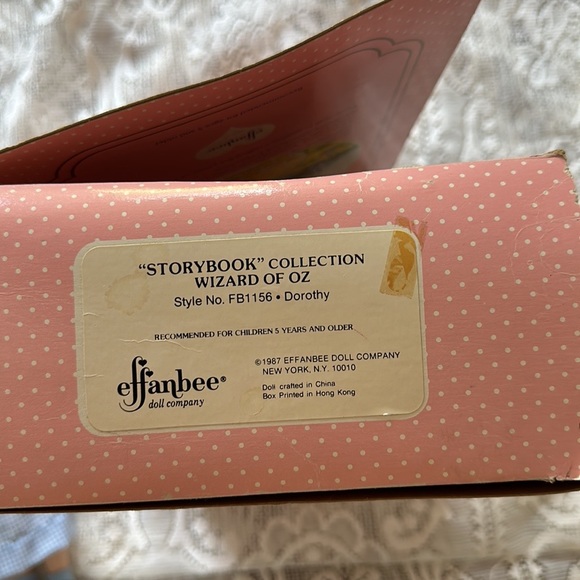 Effanbee 1987 vintage Wizard of Oz Dorothy Storybook Collection - Picture 6 of 8